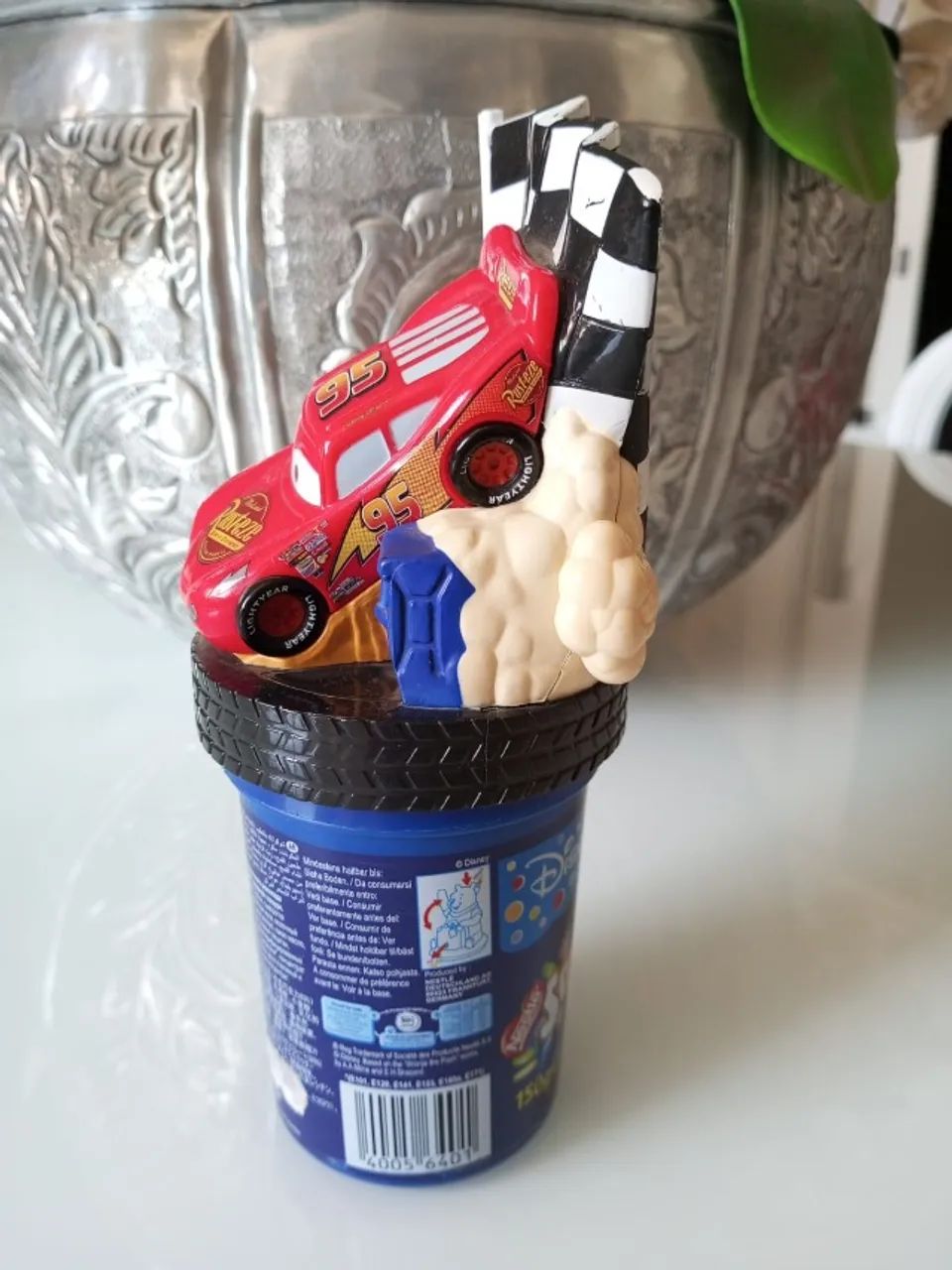 Dispenser de doces de Carros da Disney para decorar e se divertir. - Foto 3