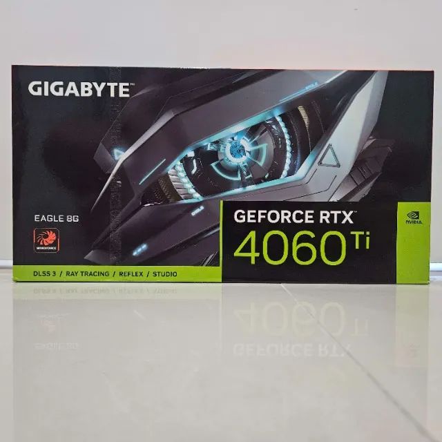 [Novo] Placa De Vídeo Gigabyte NVIDIA GeForce RTX 4060 Ti Eagle 8GB GDDR6 GV-N406TEAGLE-8G