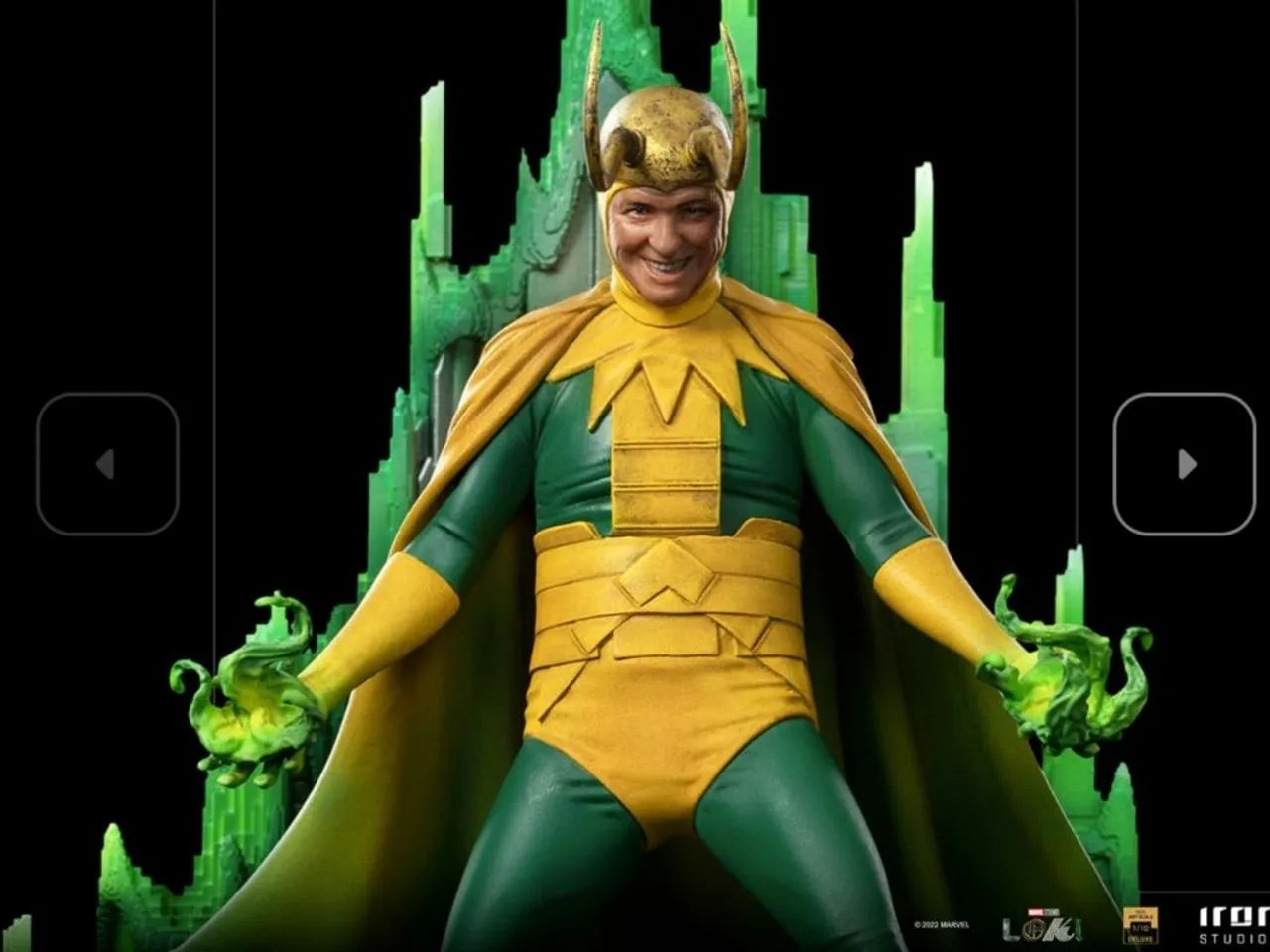 Classic Loki Variant Deluxe Iron Studios - Foto 5