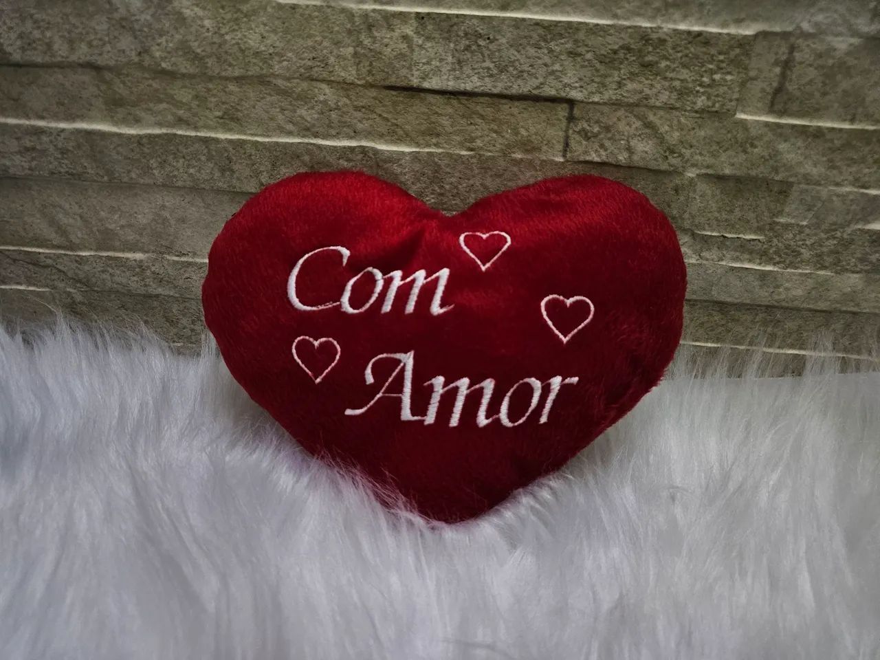 Pelúcia Coração Com Amor - Foto 2