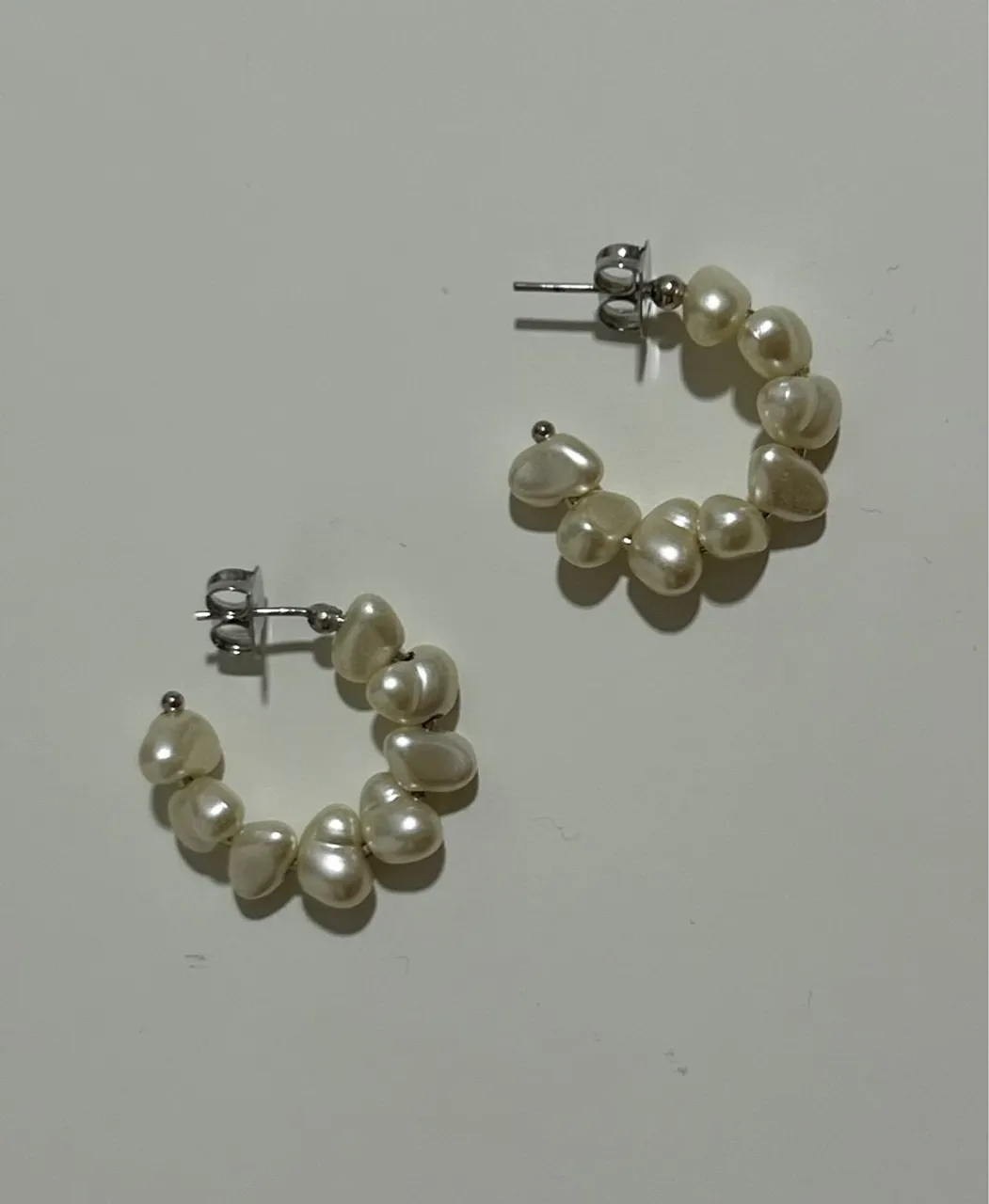 Brincos de pérolas