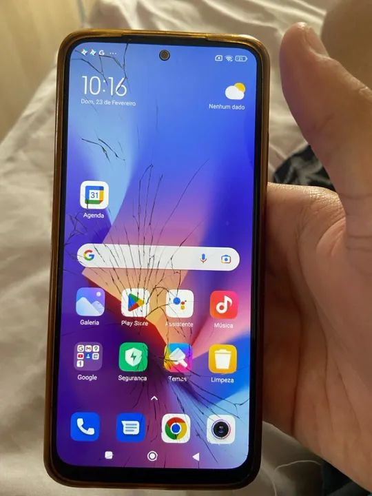 Xiaomi redmi note 10 TELA QUEBRADA - Foto 4