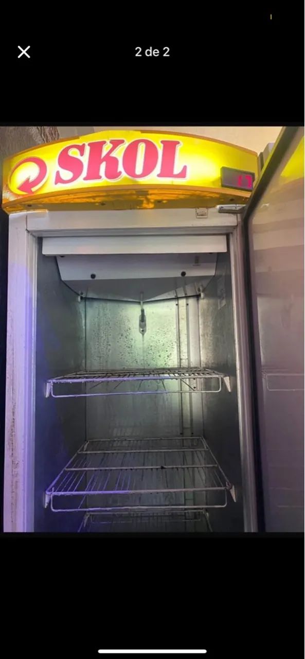 Geladeira Skol - Ideal para bares e restaurantes - Foto 2