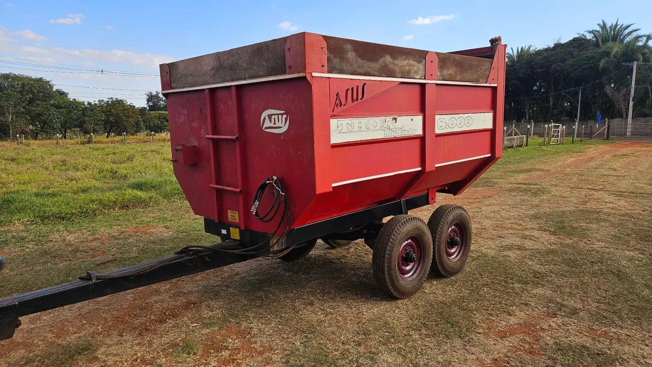 Carreta Agrícola basculante ASUS 8.000