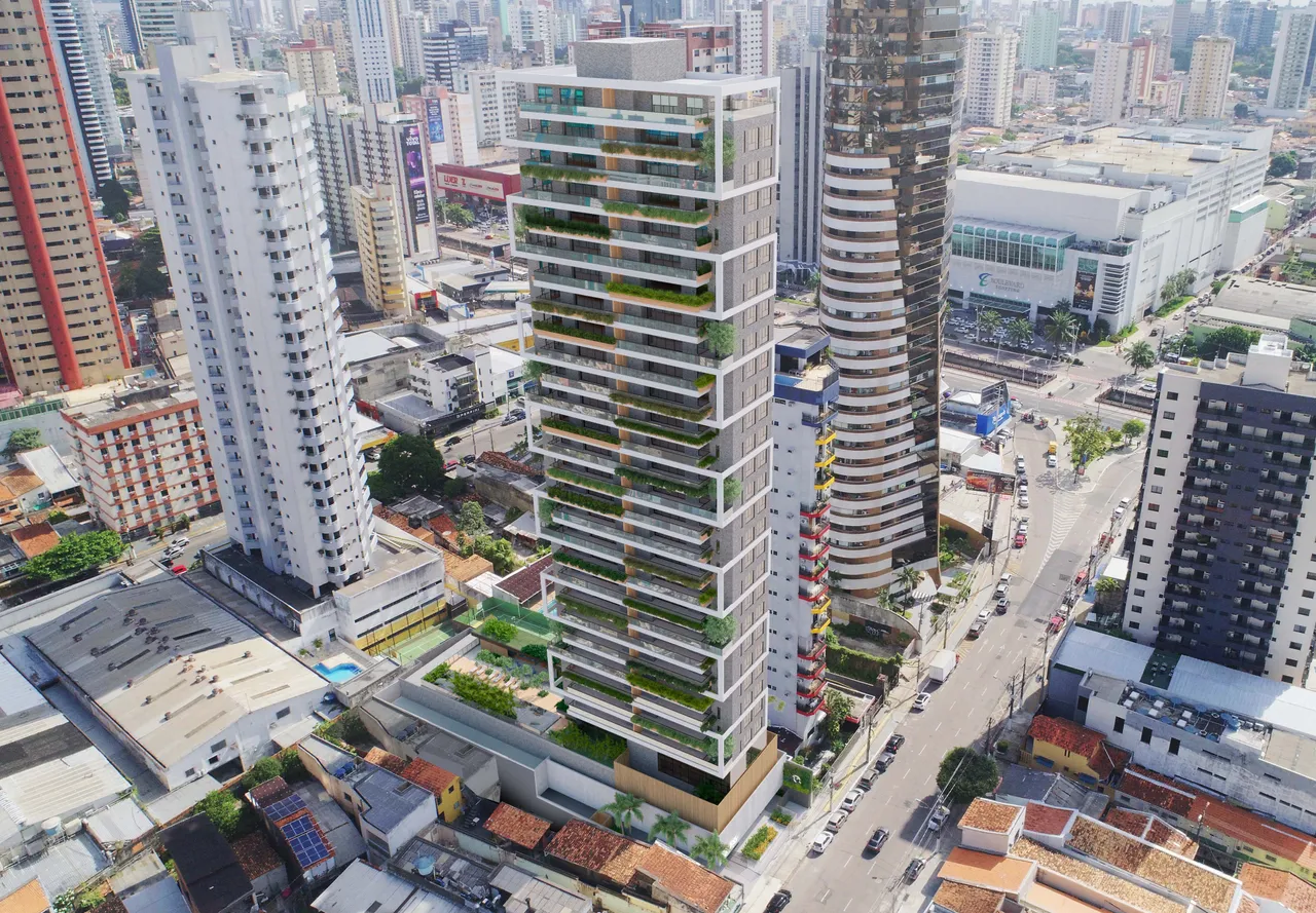 Vendo Apartamento no Ed. Quadra Garden dispõe de 135m², 3 suítes com 2 vagas SOLTAS na Gar