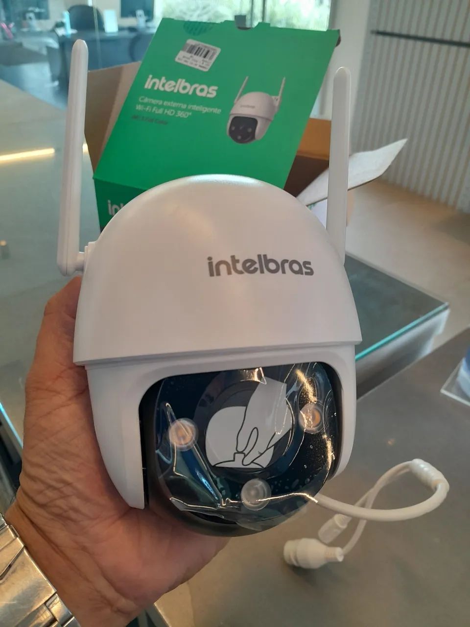 Câmera Intelbras Wi-Fi Full HD 360º