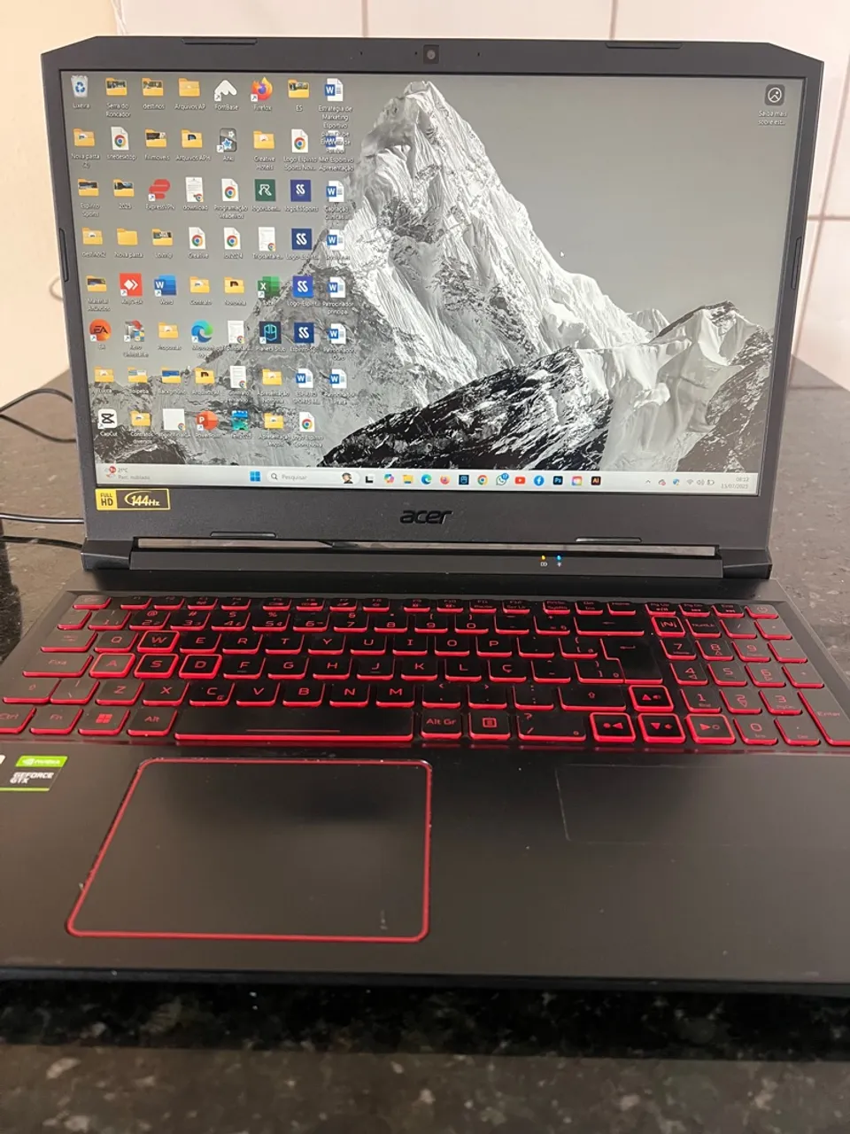 Notebook Gamer Acer Nitro 5 i7-10750H GTX 1650