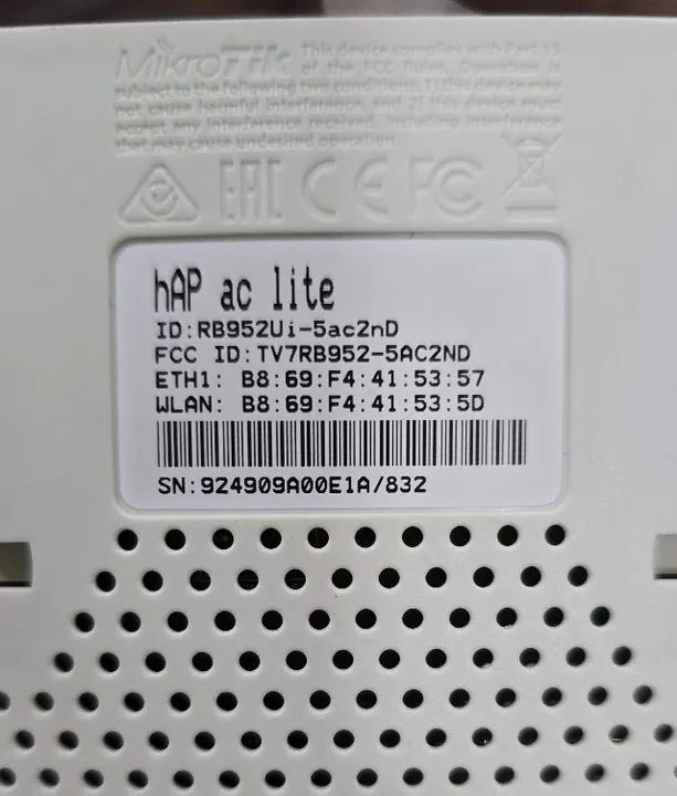 Roteador Routerboard hAP ac lite Mikrotik  - Foto 3