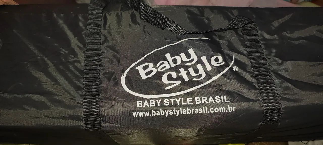 Berço portátil para bebê baby style Rosa - Foto 5