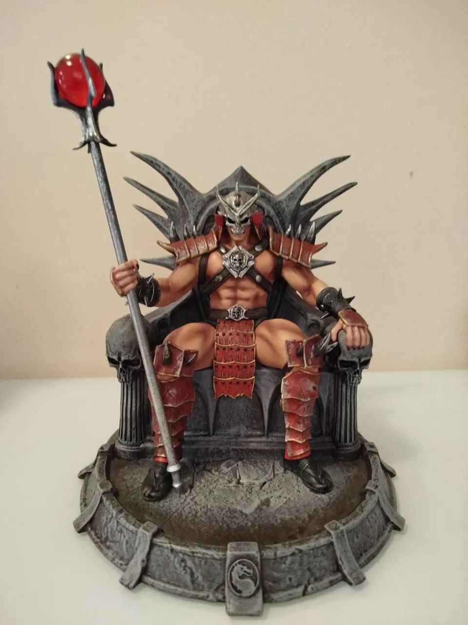 Shao Kahn Mortal Kombat  1/10 Iron Studios 