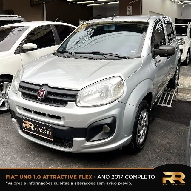 Fiat Uno 1.0 Attractive 4 portas 2017 - Foto 4