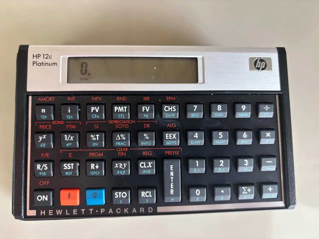 Calculadora HP 12C Platinum