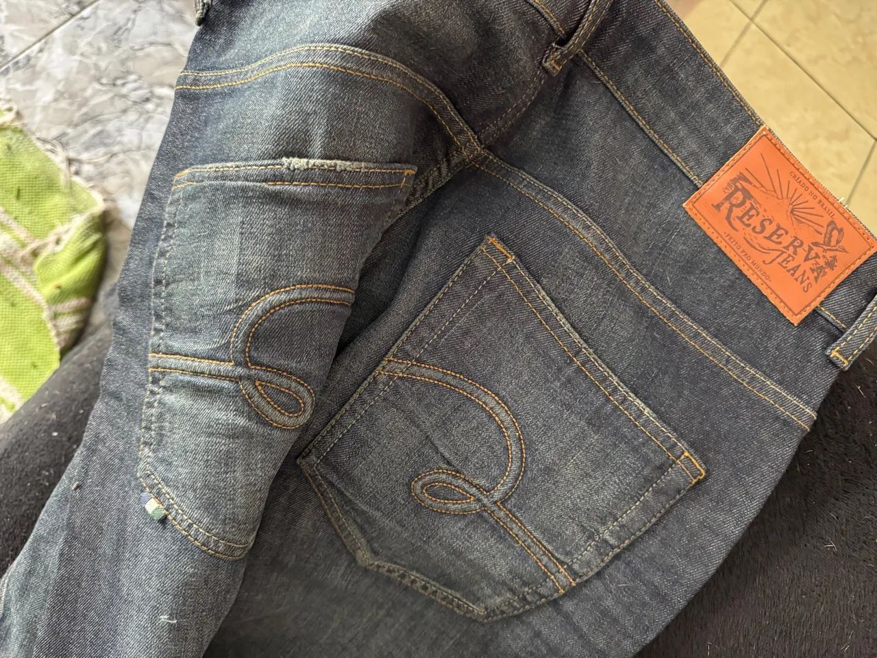 Calça jeans RESERVA ,NOVA TAM 44 slim - Foto 5