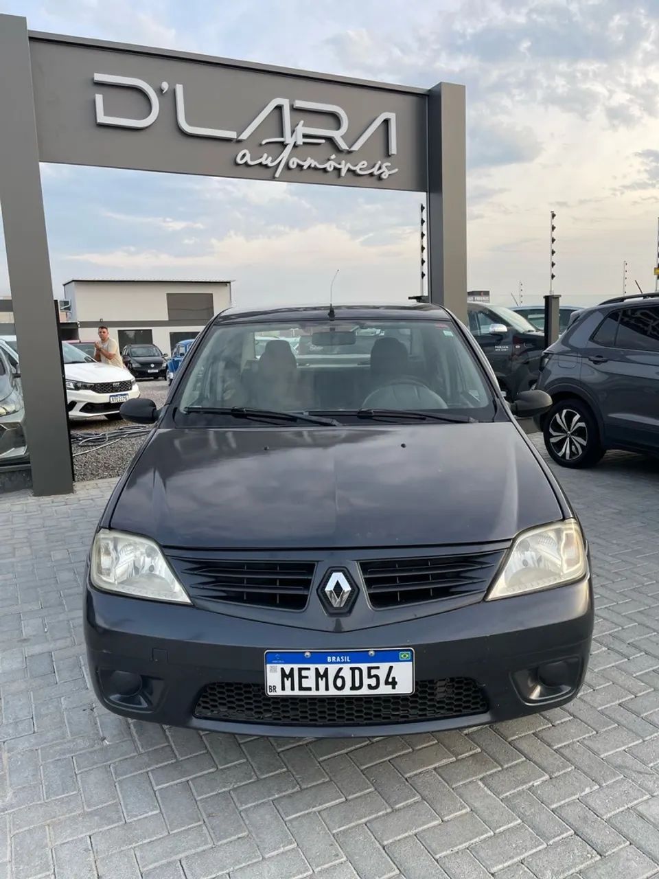 Renault Logan 1.0 Básico 2008 FINANCIA 100% - Foto 2