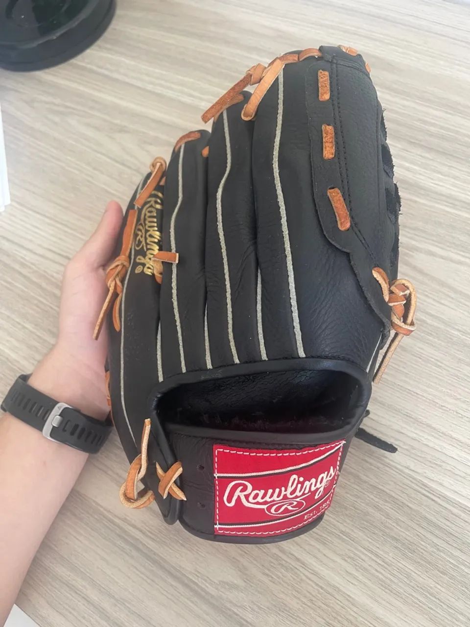 Luva de Beisebol Rawlings PP11DJB Derek Jeter - Edição Especial - 11? - Foto 4