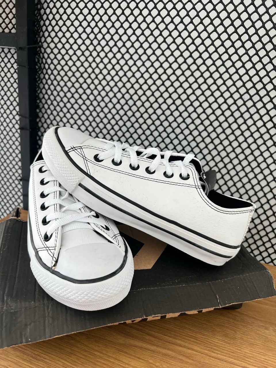 Tênis All Star Couro Promoção Branco 