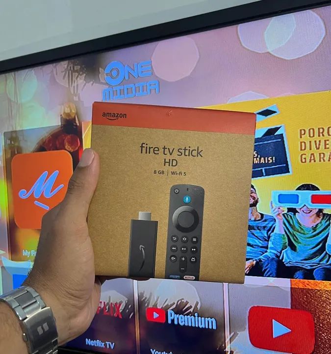 Fire TV Stick HD - 8GB - Wi-Fi 5 - Novo