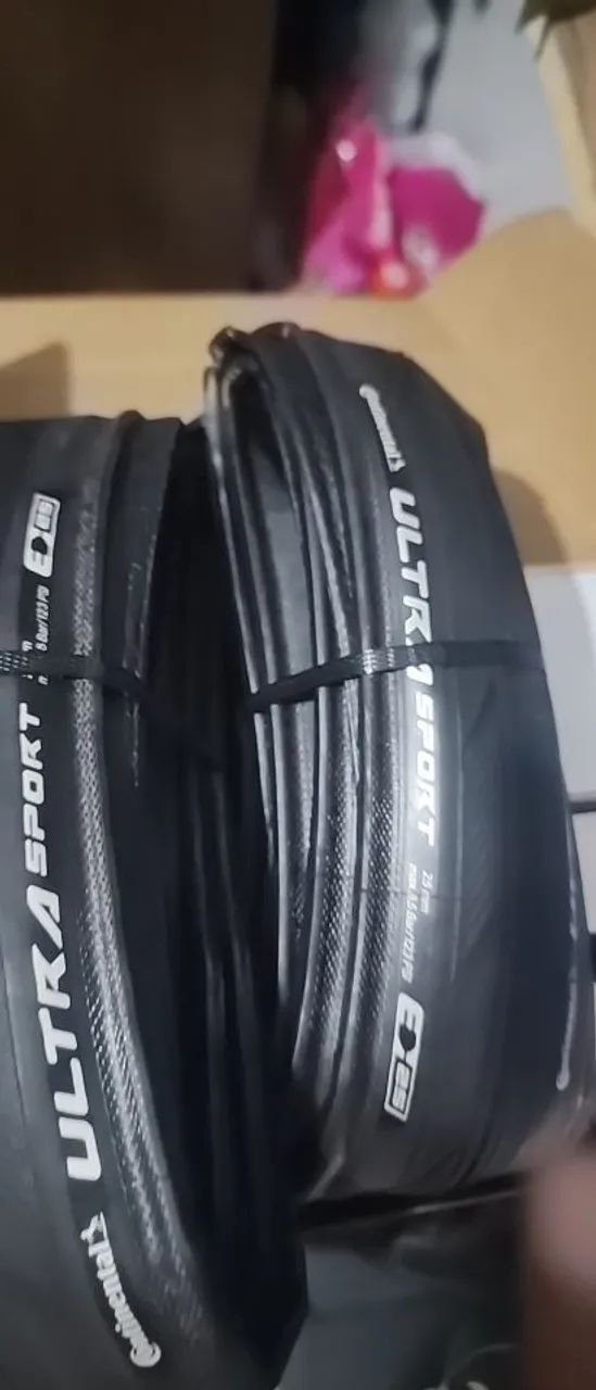 Pneus Continental 700x25 par - Foto 2