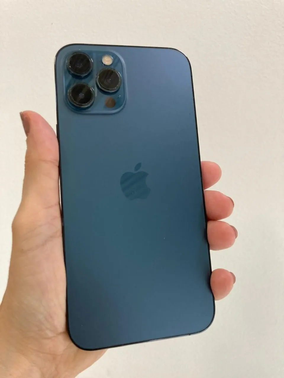 iPhone 12 Pro Max 256gb -Azul Seminovo-3 meses de garantia-Retirada em loja física