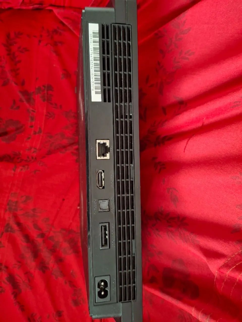 PS3 SLIM LIGA DE BOA TEM QUE TROCAR CABO FLETE DO POWER E BLU-RAY - Foto 5