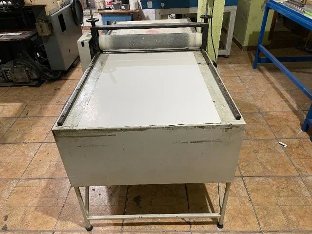Corte e vinco plana 80cm Brawel máquinas  - Foto 3