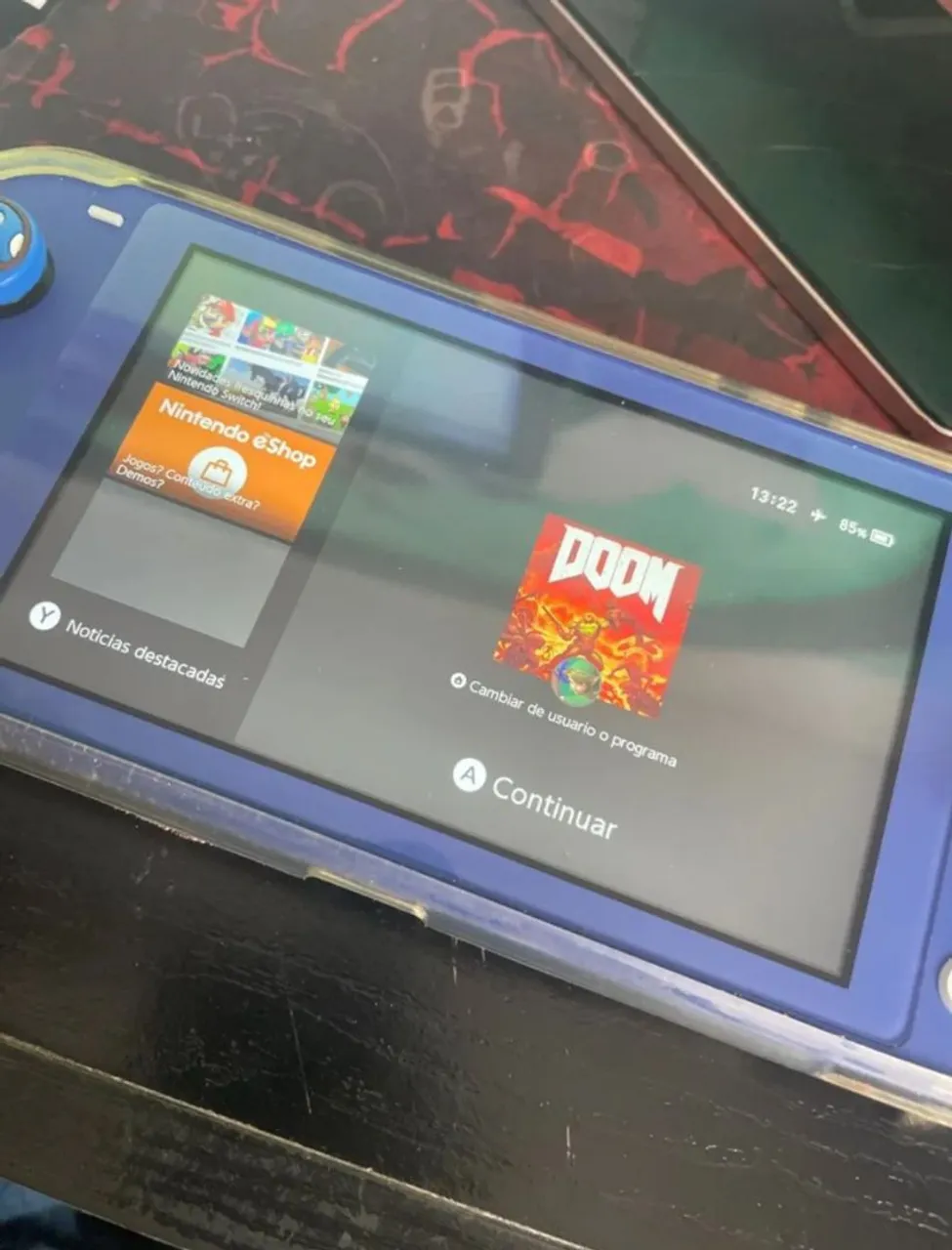 Troco Nintendo Switch Lite desbloqueado