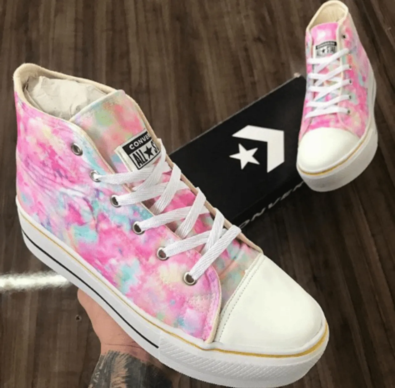 Converse All Star Tie Dye - Pink