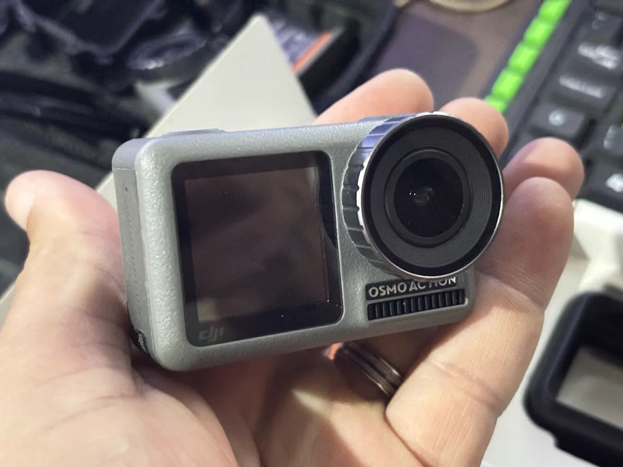 DJI Osmo Action 4k Gray + 2 batteries and case64520777906307121