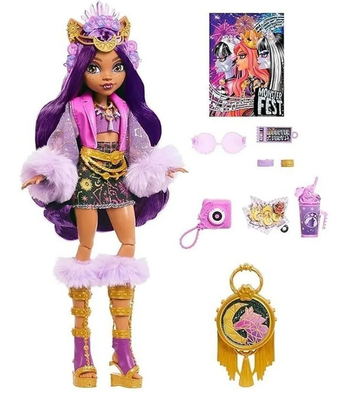 Boneca Monster High Clawdeen Wolf Monster Fest