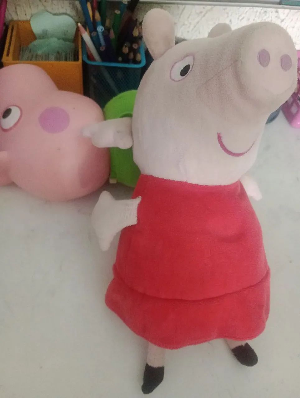 Boneco Peppa Pig e George Pelúcia - Foto 2