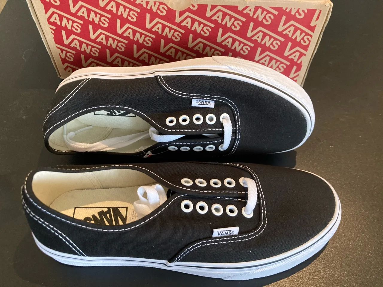 Tênis Vans Preto Original 38 Novo VN-0EE3BLK Calçados Centro