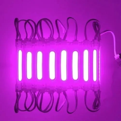 100 Módulo de Led Rosa 12v 7050 2w 160º Letra Caixa Letreiro - Foto 2