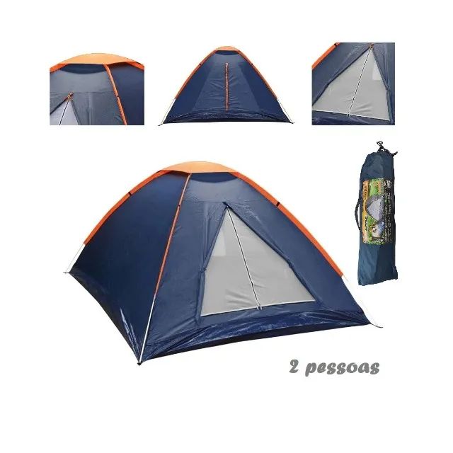 Barraca para acampamento NTK Panda 2 pessoas iglu com mosqueteiro nova - Foto 5