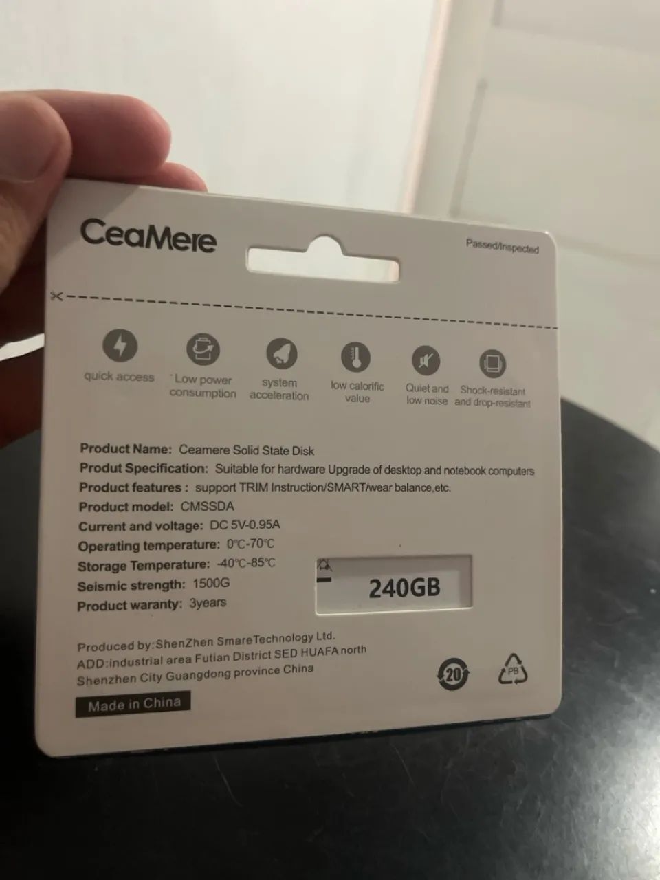 SSD Ce?Mere - Alta Velocidade para seu PC - Foto 2