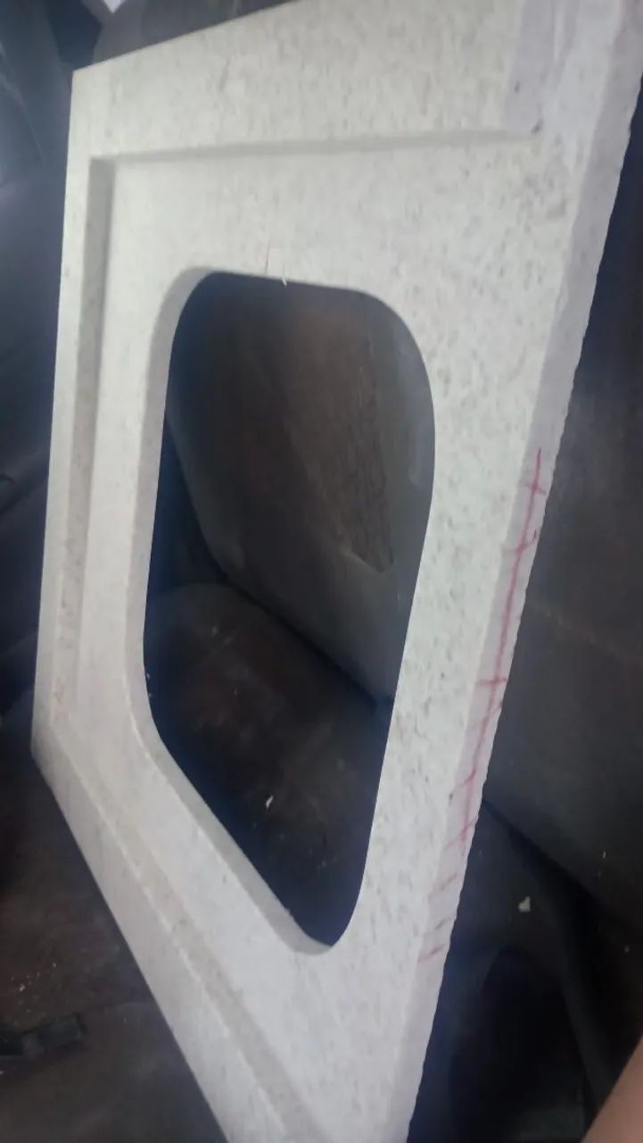 Cuba para pia de cozinha em fibra de vidro