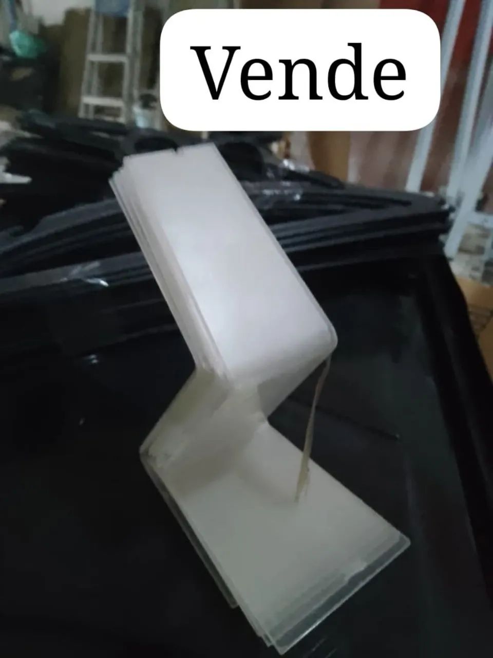 Expositor para comercio de acrílico, cabides etc