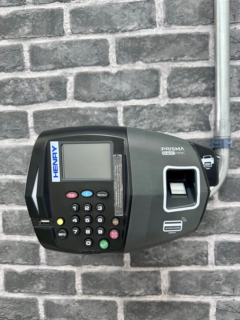Relógio Ponto Biométrico Henry Super Fácil Adv R2