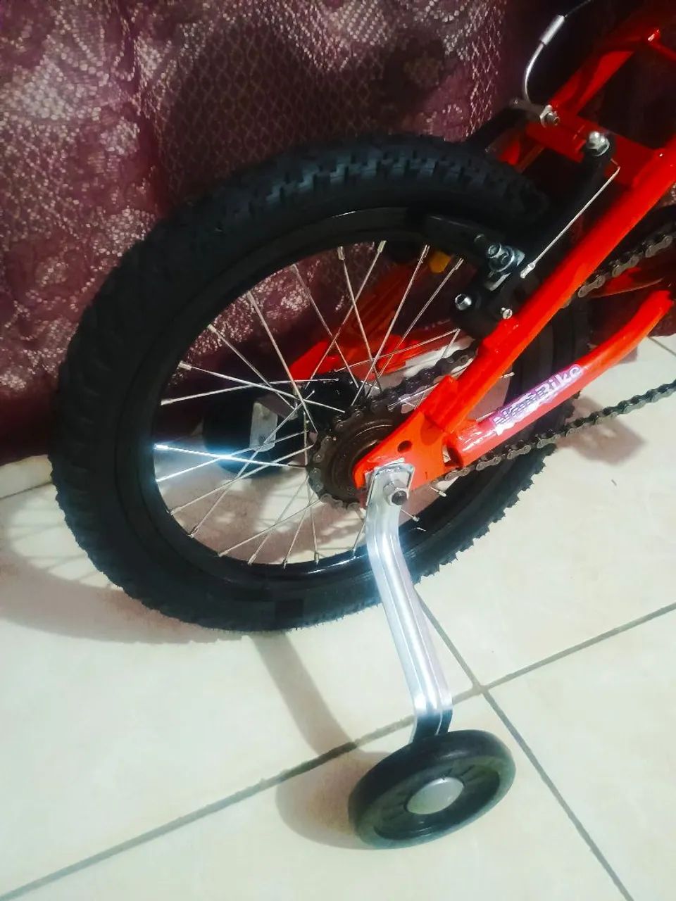 Vendo bicicleta bmx aro 16 com roda Aeros  - Foto 3