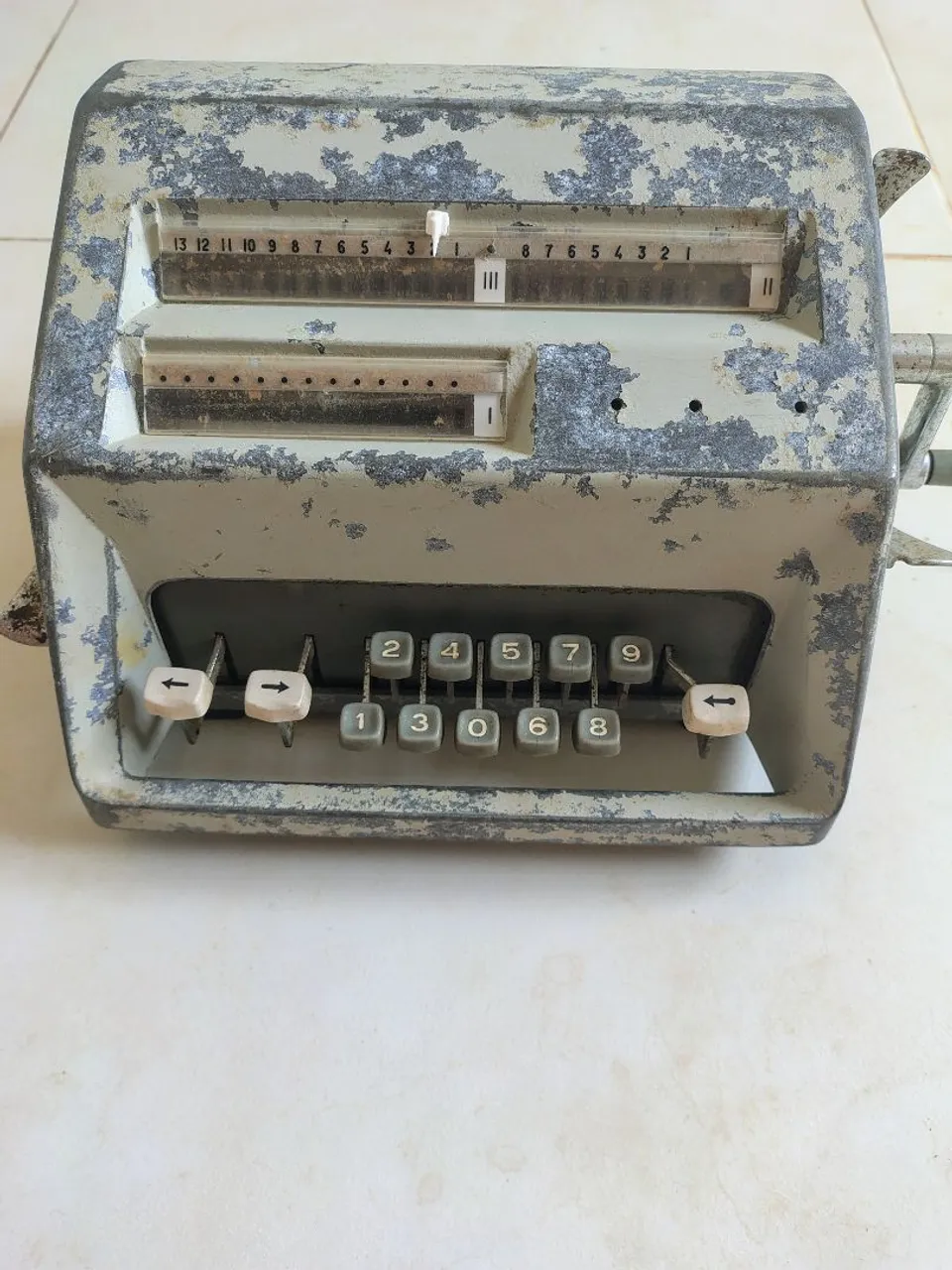 Vintage Calculadora Antiga Facit