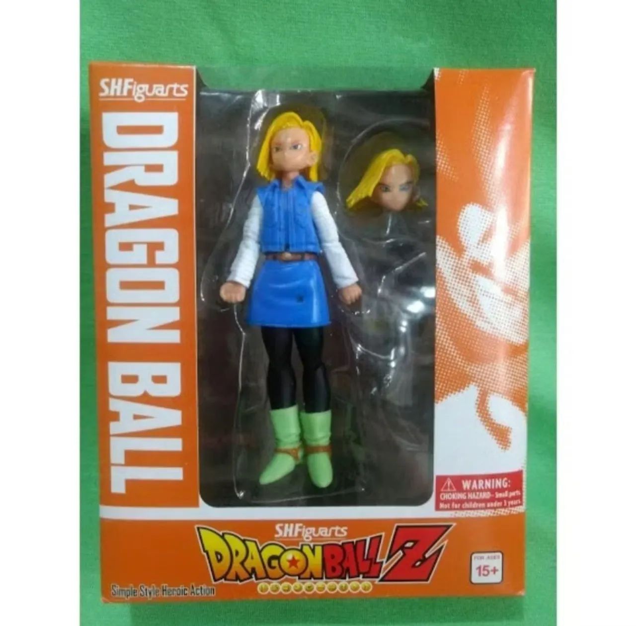 Boneco de dragon ball número 18