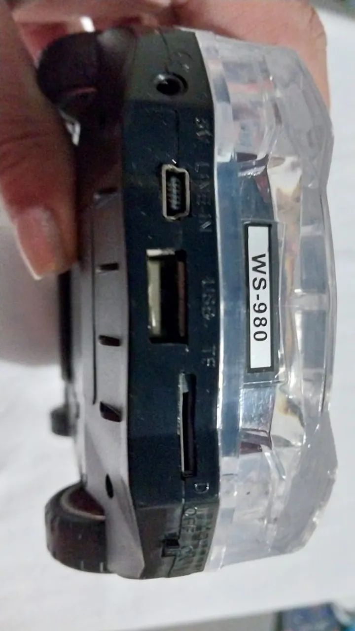Carrinho led rgb radio mp3  - Foto 5