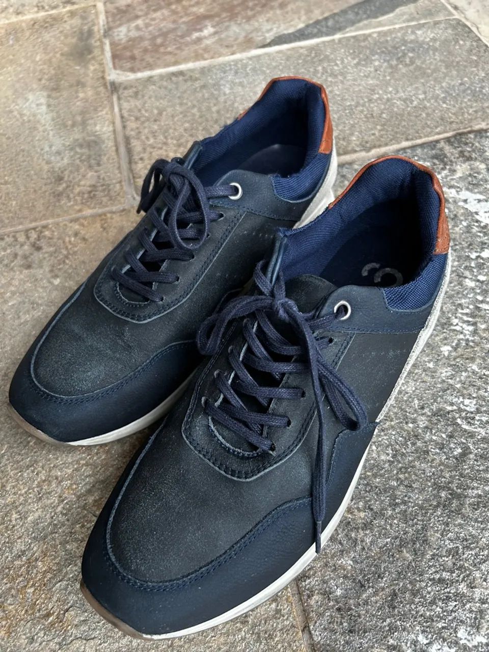 Tênis Casual Azul Marinho