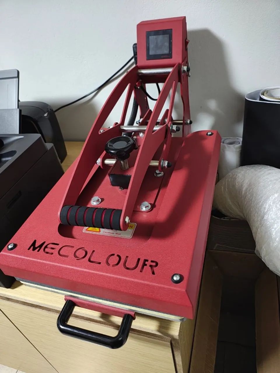 PRENSA TÉRMICA COM DISPLAY DIGITAL PARA SUBLIMAÇÃO PLANA 33X45 (A229) - 110v - Foto 3