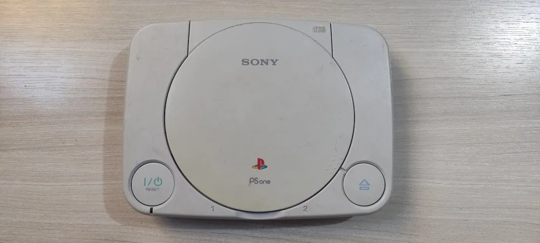 Console Playstation 1 - Psone. Usado, Com Defeito - Leitor Não Lê!