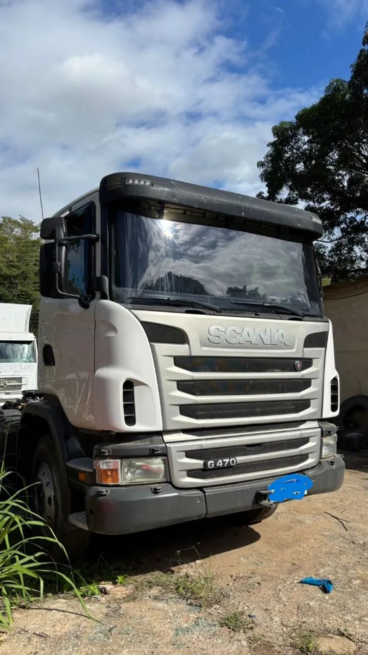 Scania G 470 A6X4 - 2011 - COMPLETA E PRONTA PARA TRABALHAR! - Foto 4
