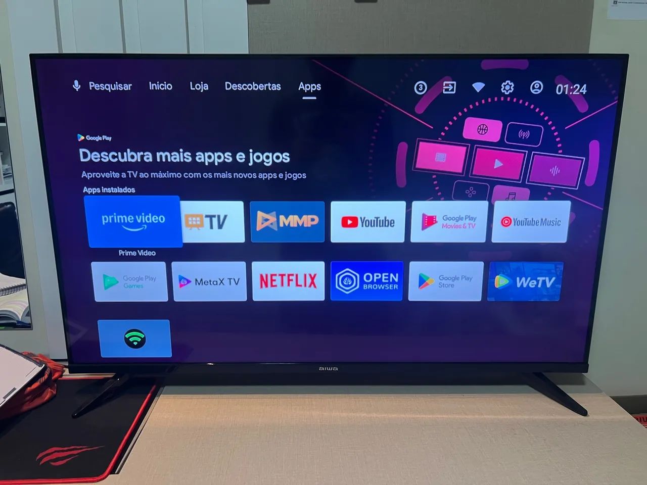 TV Smart 43 polegadas Full HD Android 11