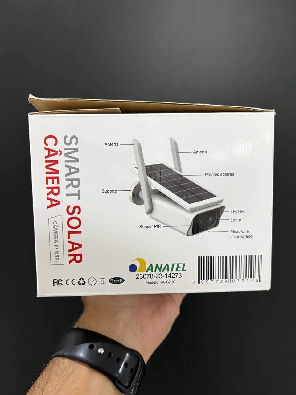 Câmera smart Solar  - Foto 3
