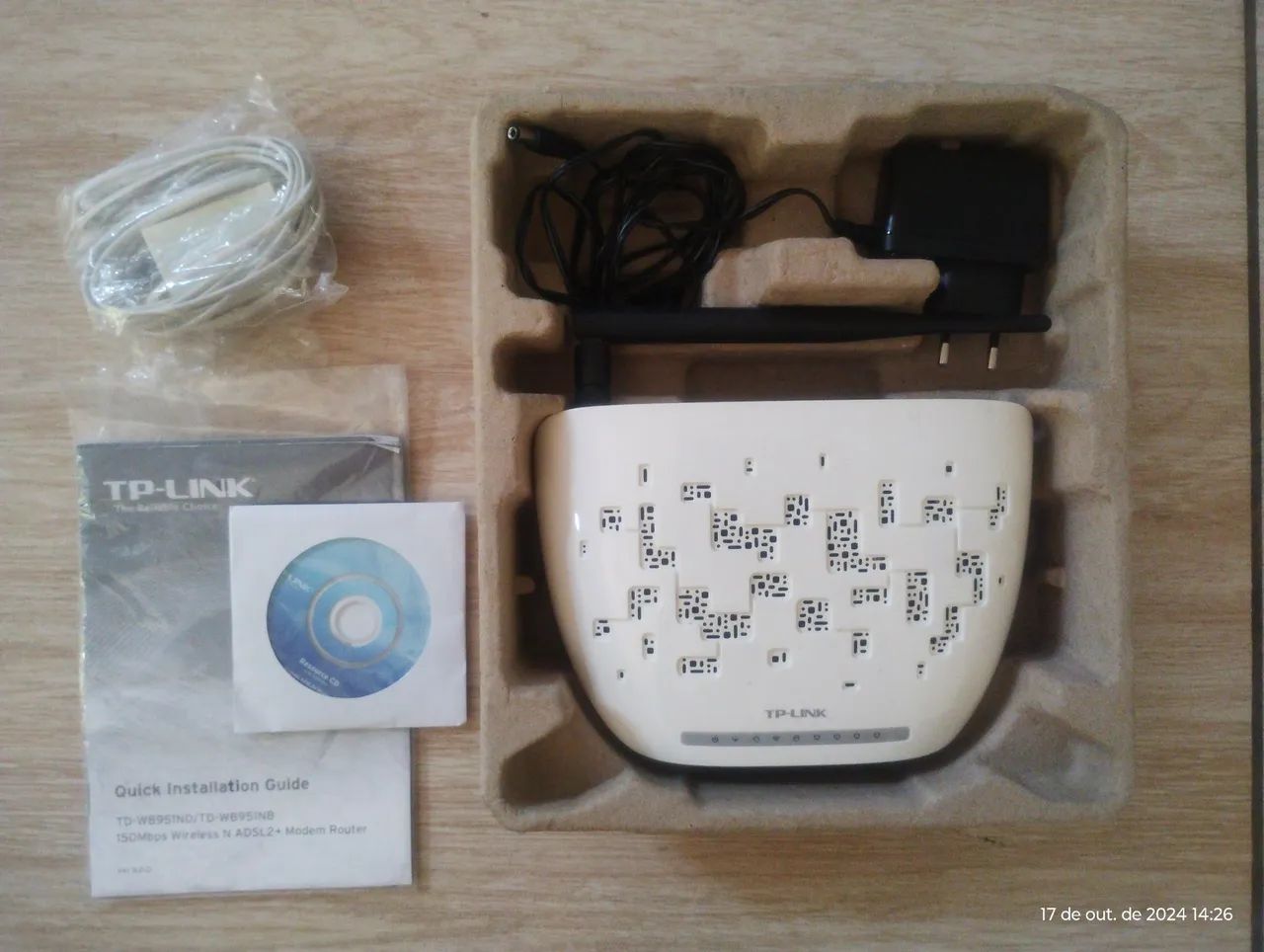 Roteador TP-LINK TD-W8951NB 150Mbps Wireless N ADSL2+ - Foto 3