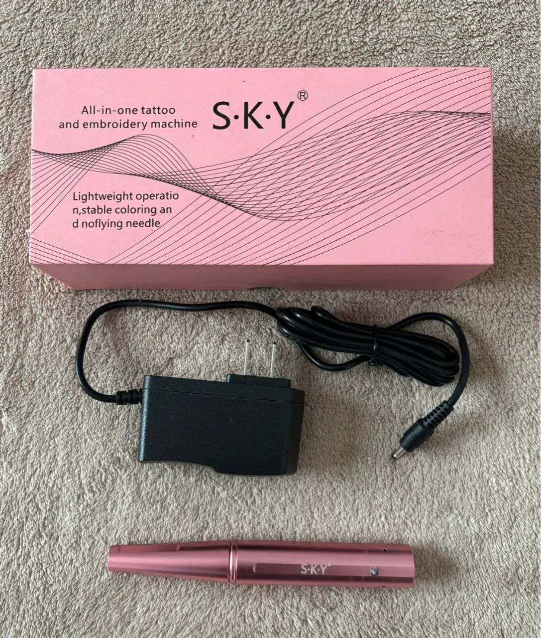 Caneta para tatuagem e micropigmentação S.K.Y - Foto 2