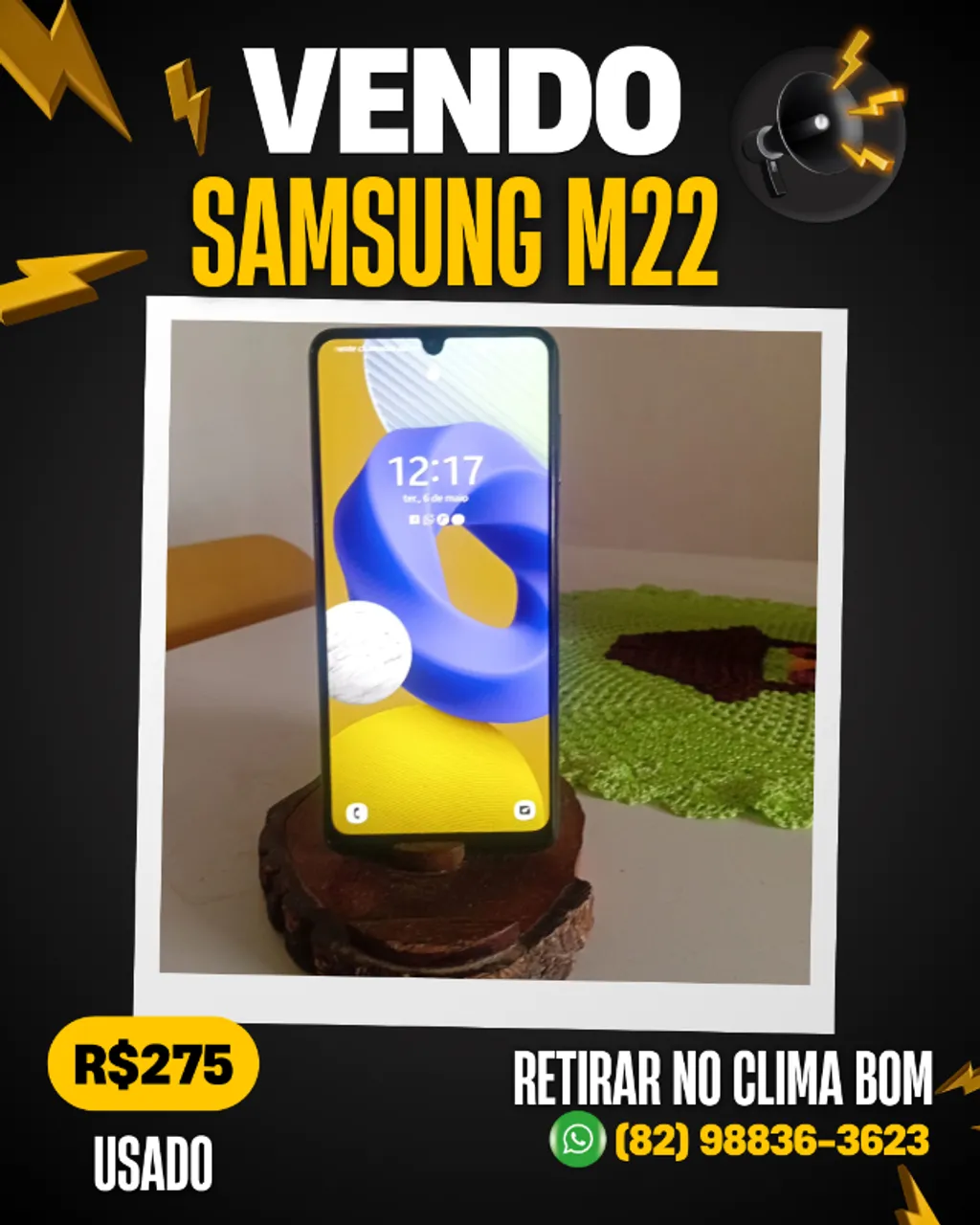 Celular Samsung M22
